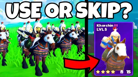Is the NEW KHORCHIN Unit WORTH IT? - Roblox Command an Army (CAA)