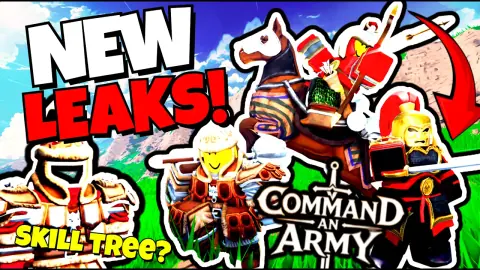 NEW *LEAKS* IN COMMAND AN ARMY ROBLOX! (Skill Tree & Unit Traits)